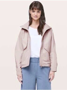 Light Pink Women's Always Effortless Zip-Front Jacket